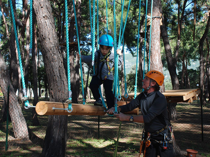 Monkey Park Adventure Activities Low Rope 3
